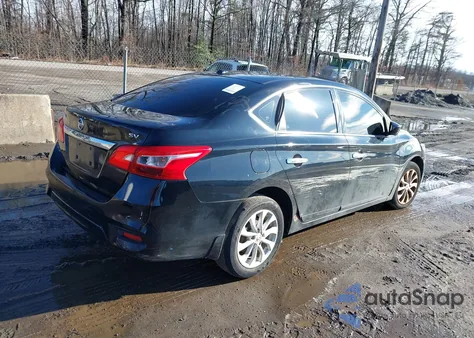 2018 Nissan Sentra S/Sl/Sr/Sv z USA, uszkodzony, nr VIN 3N1AB7AP9JL645399
